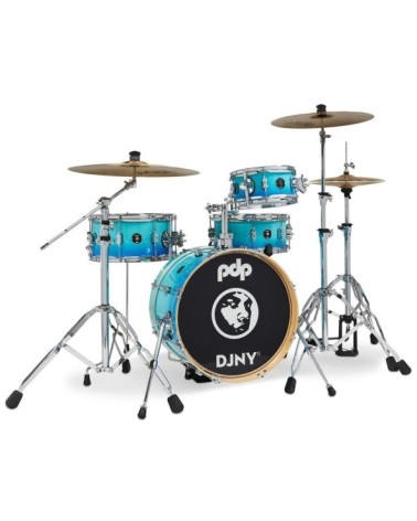 Set De Batería PDP Drums PDDJ1804BF New Yorker Daru Jones Signature Blue Fade 18" 14" 10" + 13"