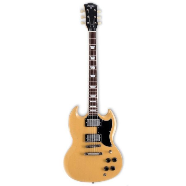 Guitarra Maybach Albatroz 65 2 Humbucker Tv Yellow Relic