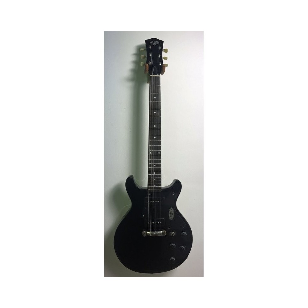 Guitarra Maybach Lester Jr Special Doble Cut 2 P90 Black Relic