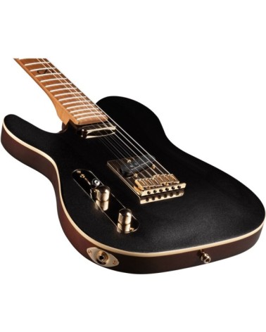 Guitarra Eléctrica Para Zurdo Chapman ML3LHP-TRD-CBM Cl.Black Metallic
