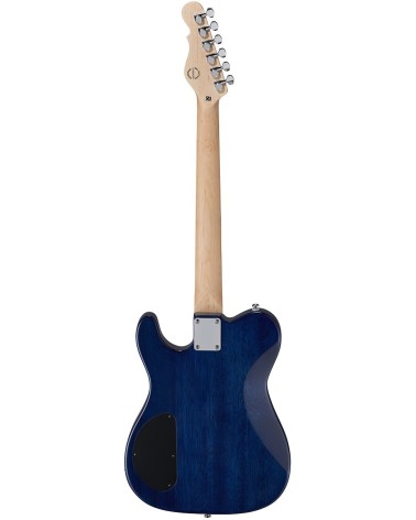 Guitarra Eléctrica Tipo Tele G&L Tribute Asat Deluxe Bright Blueburst Carved Top