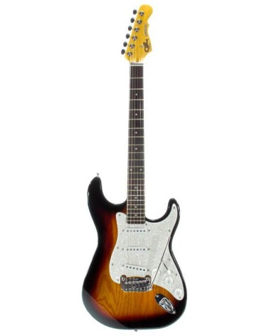 Guitarra Eléctrica Tipo Strat G&L Tribute Legacy RW 3 Tones Sunburst