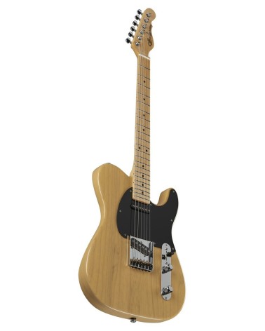 Guitarra Eléctrica Made In Usa G&L Fullerton Deluxe Asat Classic Butterscotch Blonde Con Funda