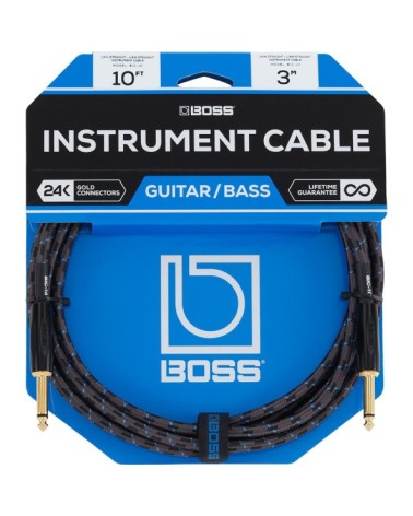 Cable Para Instrumento Boss BIC-5 Jack 1/4" Recto/Recto 5 FT 1,5 m