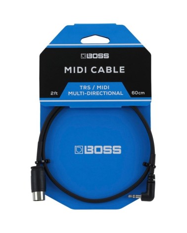 Cable TRS/MIDI Boss BMIDI-2-35  2 FT 60 cm