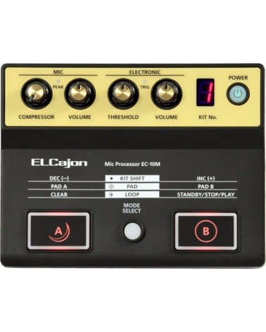 Micrófono Procesador Roland EC-10M Para Cajón EC-10 El Cajon