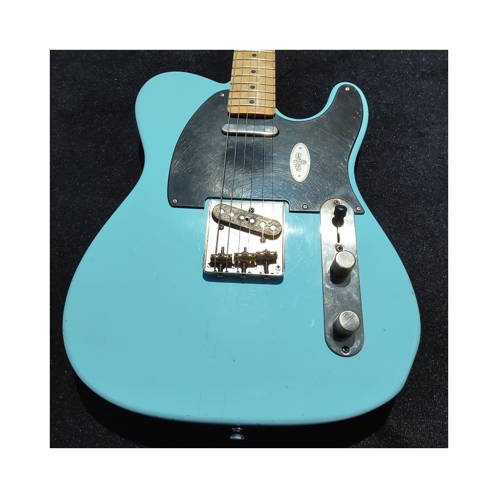 Guitarra Maybach Teleman T54 Caddy Blue Relic