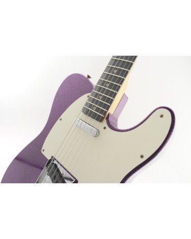 Guitarra Eléctrica Fender Custom Shop Telecaster 60's Purple Sparkle Journeyman Relic