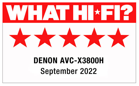 Premio What HiFi Denon AVC-X3800H