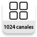 1024 Canales