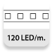 120 LED/metro